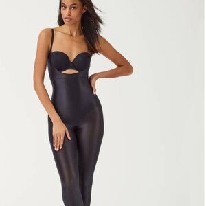COPY - Spanx Suits your fancy open bust catsuit NWT Size Small